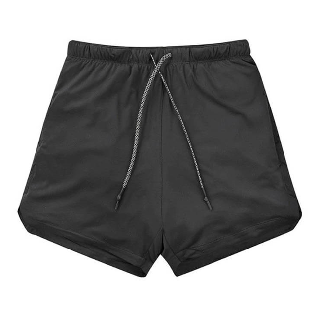 Costume da bagno da uomo, nero