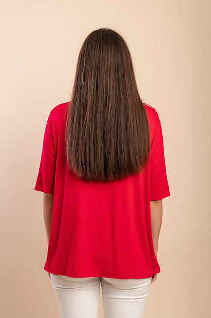 T-shirt stampata, bianca