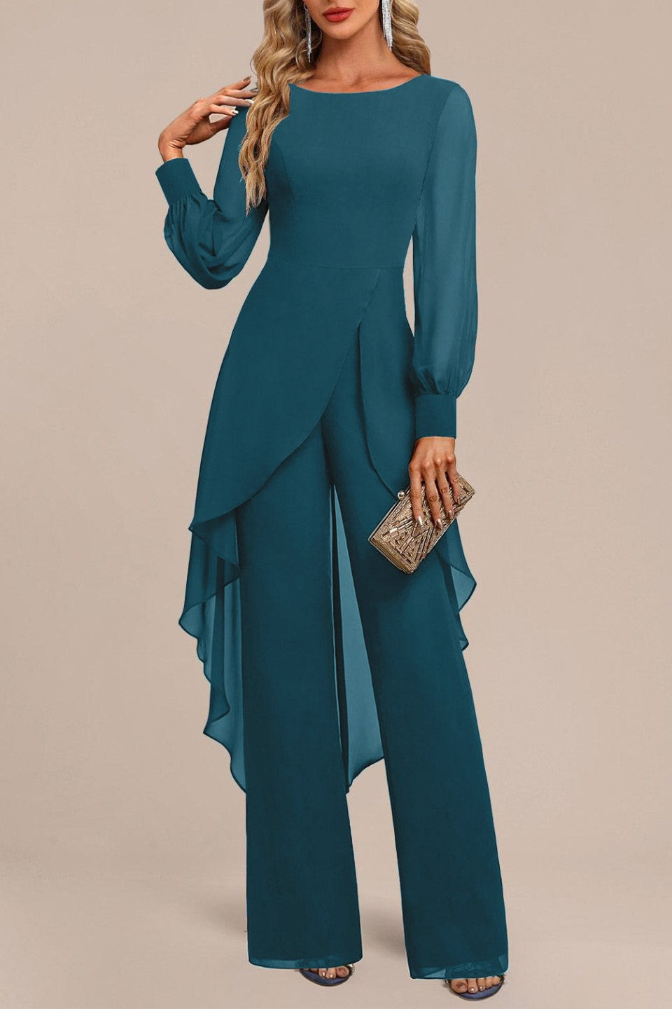 Tuta elegante, blu scuro