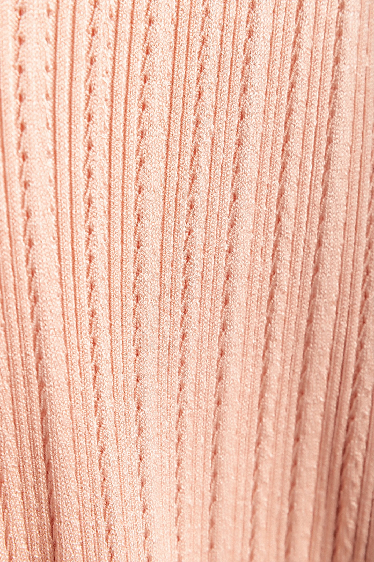 Top in maglia taglie forti con colletto, rosa chiaro