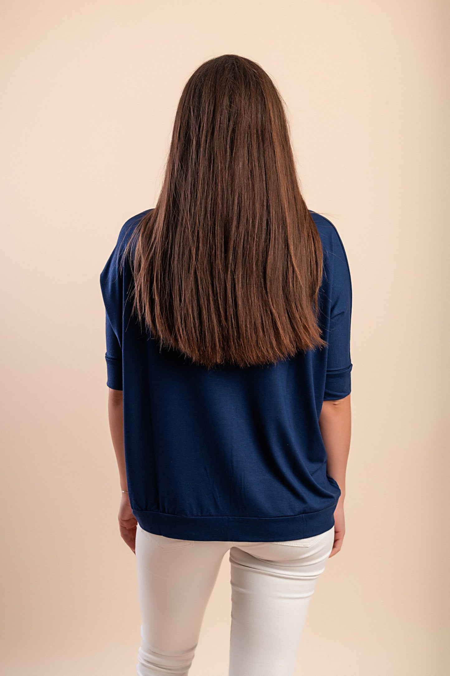 Maglietta con stampa, bianca