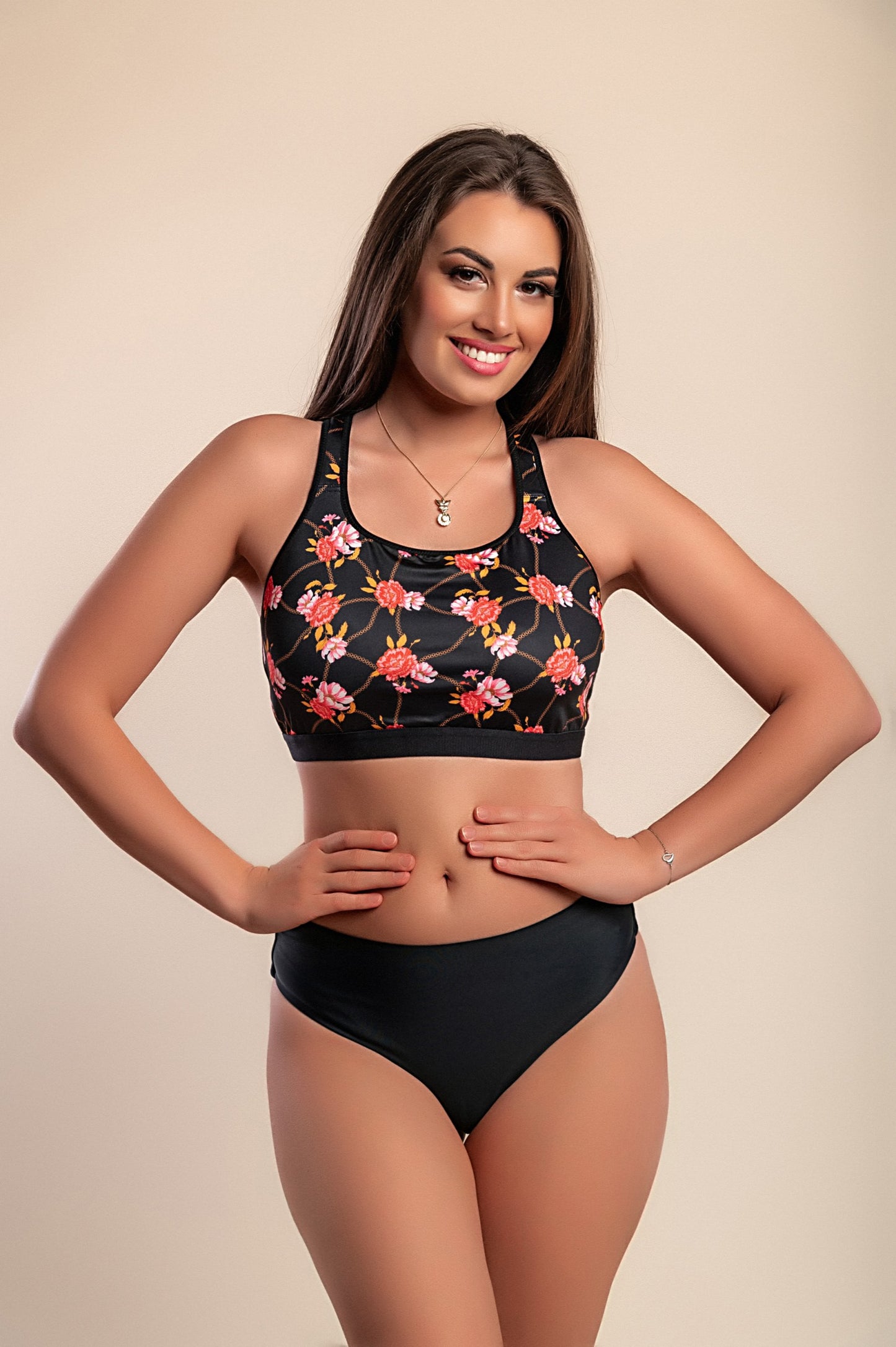 Costume da bagno taglie forti - reggiseno, nero