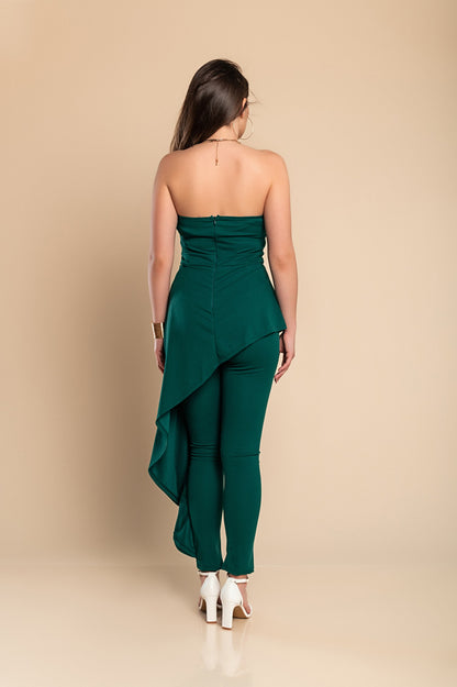 Tuta elegante Ema, verde