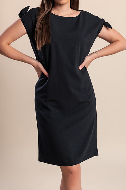 Abito midi ampio, nero