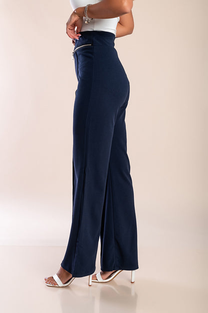 PANTALONI EMANUELA - NERO