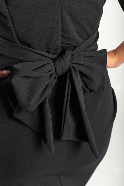 Mini abito elegante Varsavia, rosso