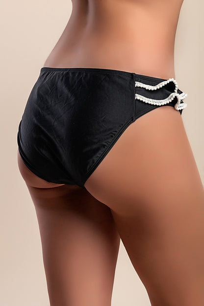 Costume da bagno taglie forti - slip, nero