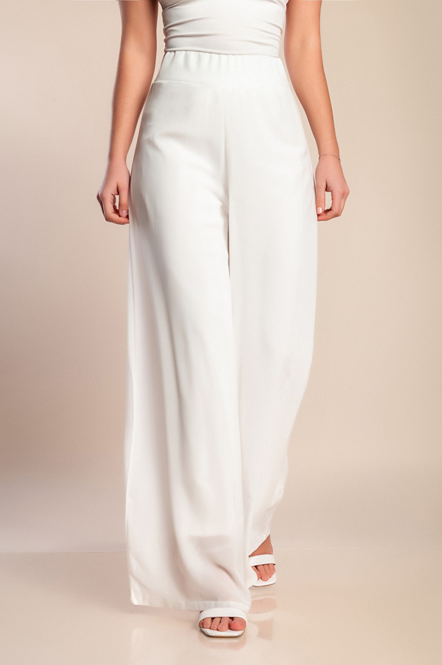 Pantaloni lunghi eleganti Veronna, neri