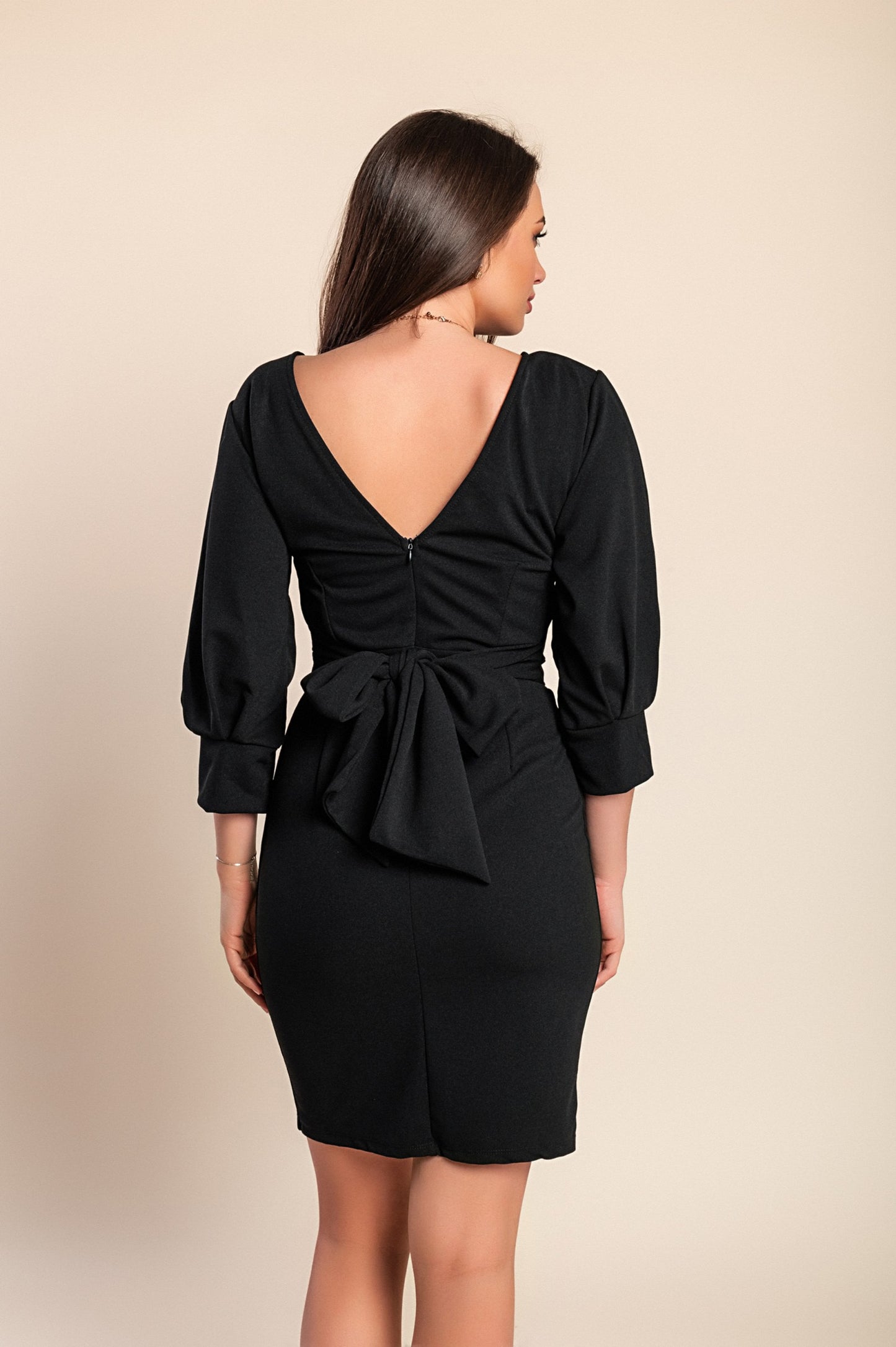 Mini abito elegante Varsavia, rosso