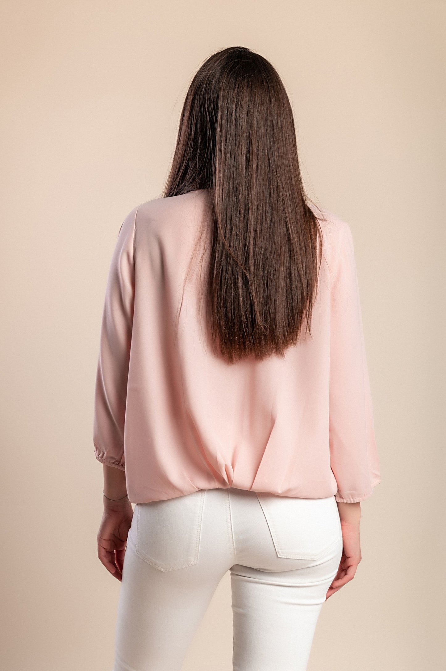 Camicetta taglie forti, rosa chiaro