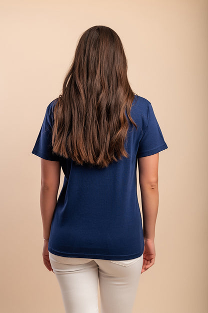 T-shirt in cotone con stampa, bianca