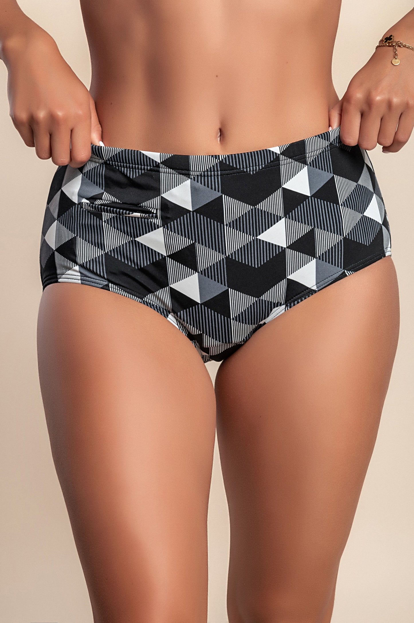 Costume da bagno taglie forti - slip, nero