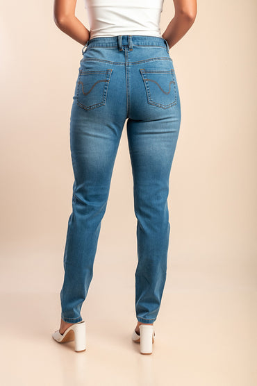 Jeans skinny, azzurro