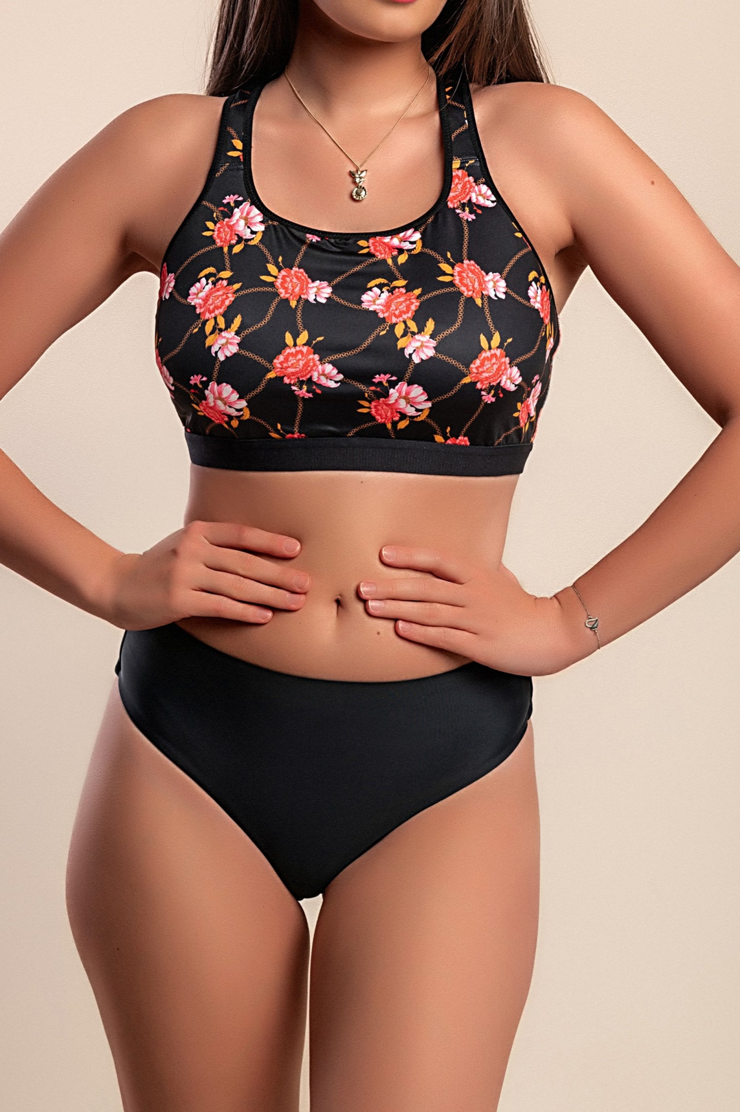 Costume da bagno taglie forti - reggiseno, nero