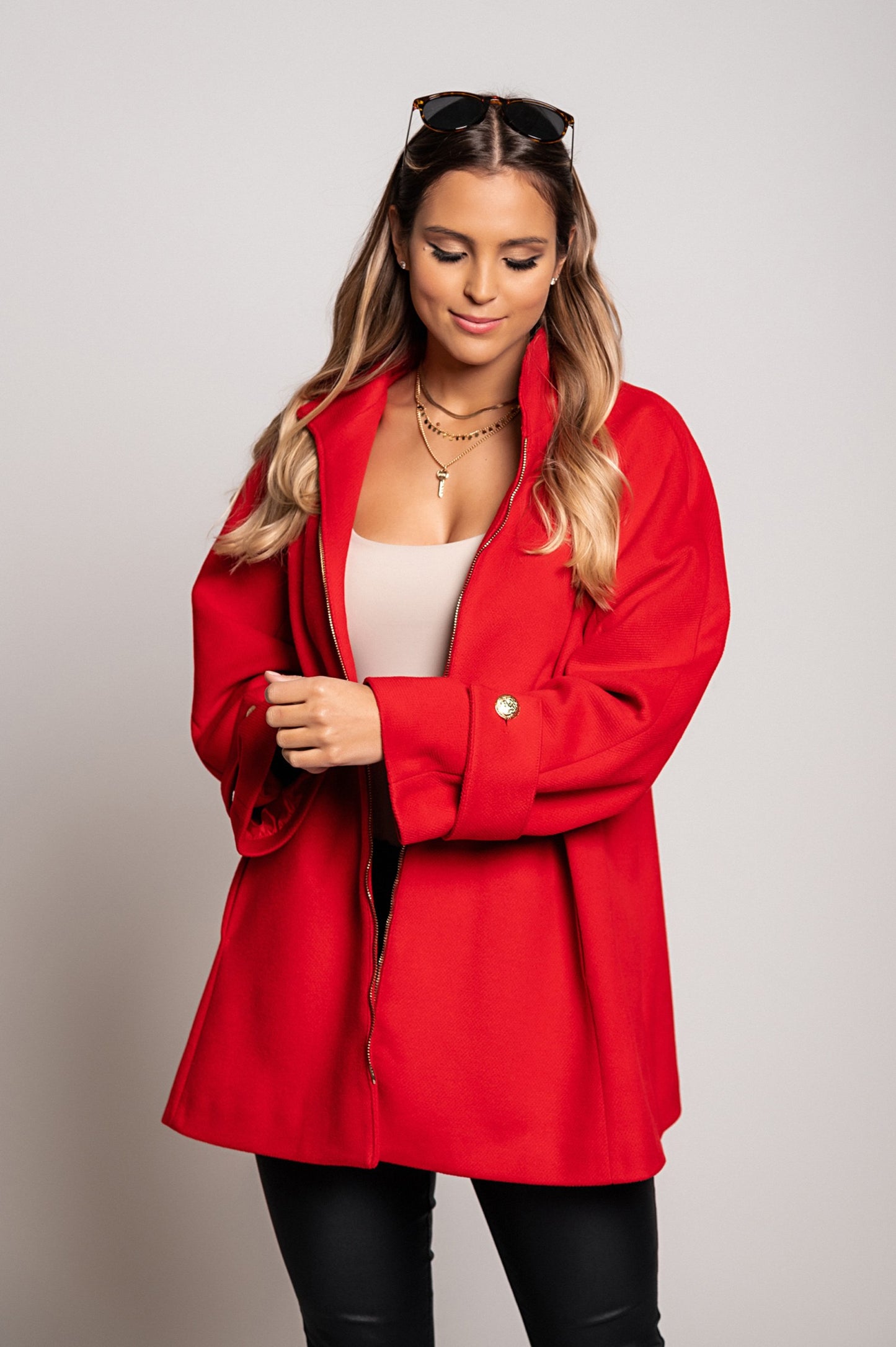 Cappotto elegante Albineya, nero