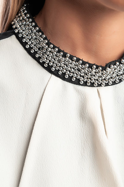 Camicetta senza maniche, nera