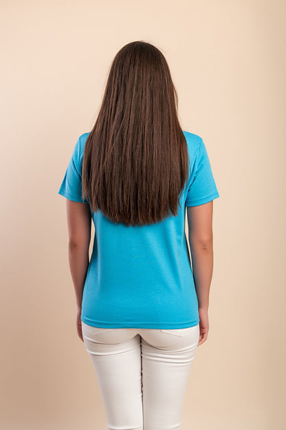 Maglietta di cotone, rossa