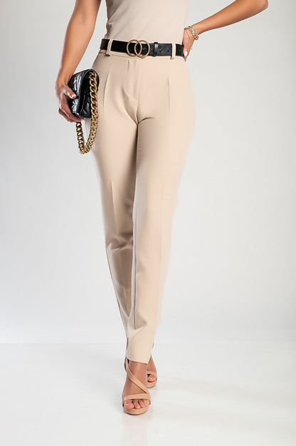 Pantaloni lunghi eleganti, beige