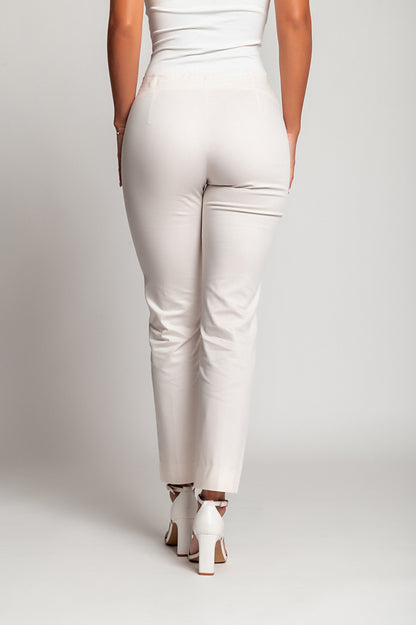 Pantaloni skinny in cotone, neri