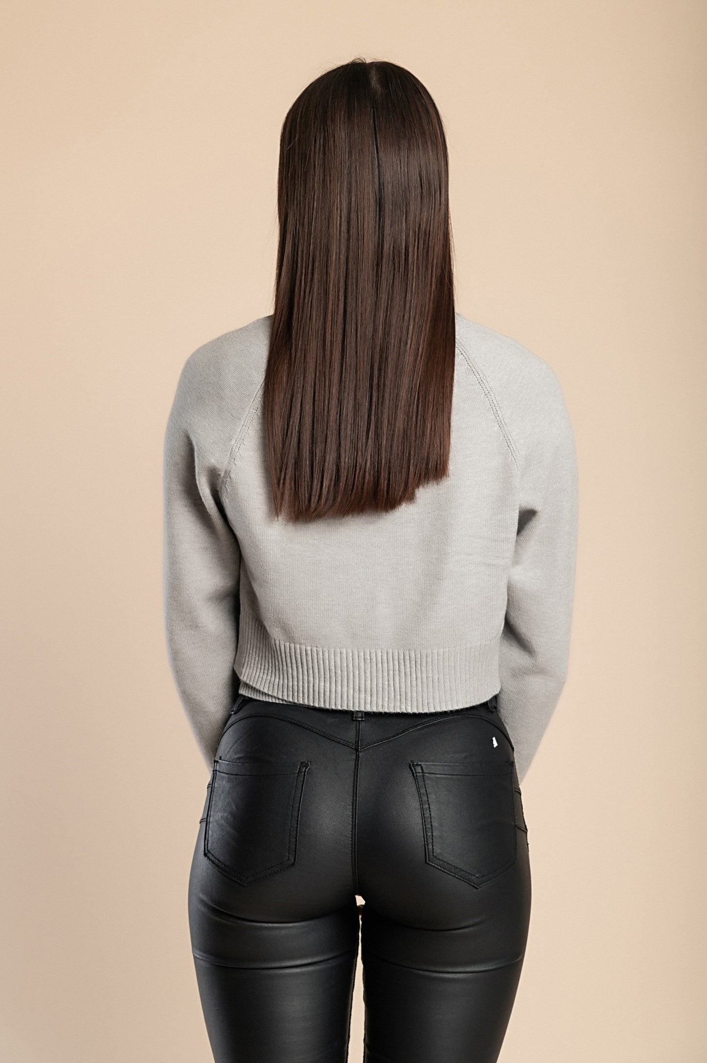 Completo maglione e canotta, grigio