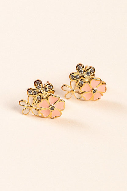 Mini orecchino elegante, ART861, colore oro