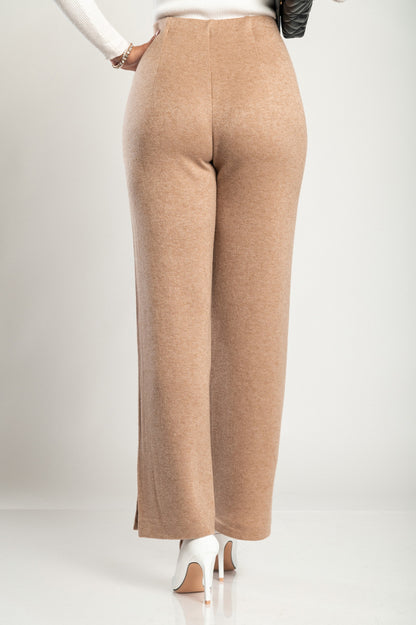 Pantaloni lunghi eleganti, bianchi