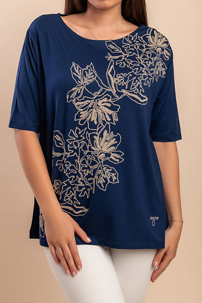 T-shirt stampata, bianca