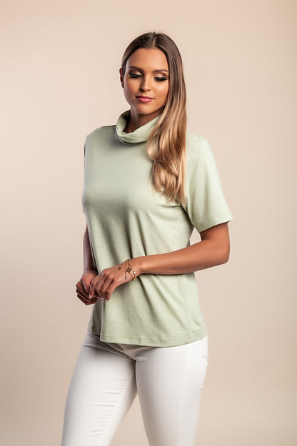 Maglia a maniche corte, verde