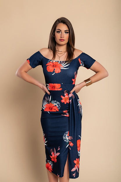 VESTITO JUANI - BLU