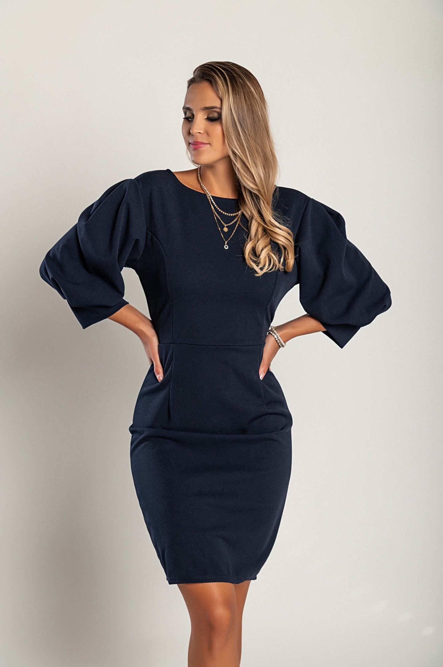 Mini abito elegante Varsavia, rosso