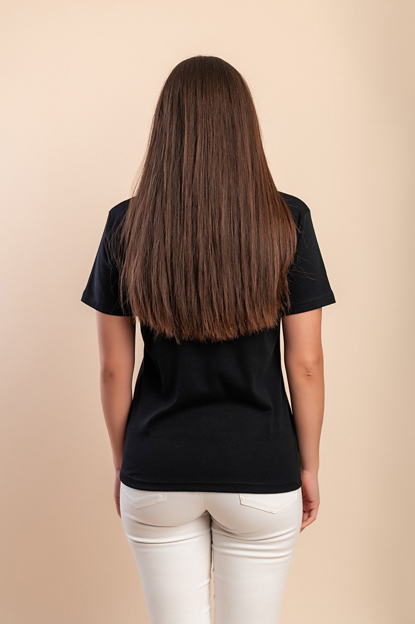 T-shirt in cotone con stampa, blu