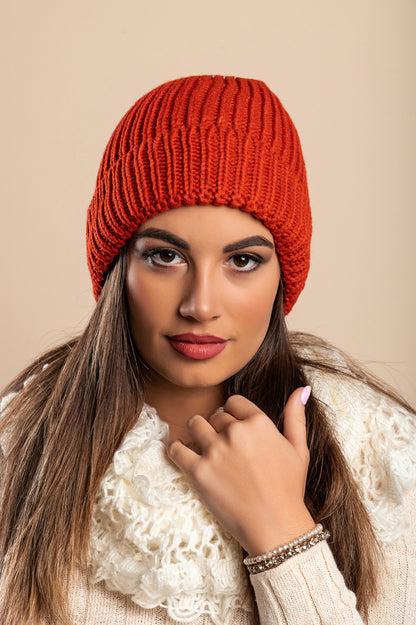 Cappello lavorato a maglia, blu royal