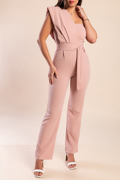 Tuta elegante Chia, rosa antico