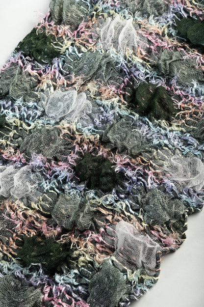 Set di 6 sciarpe, multicolore