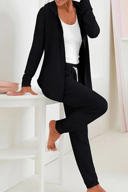 Completo tuta con zip, grigio chiaro