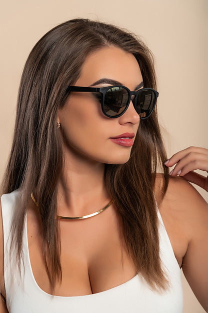 Occhiali da sole alla moda, ART11, neri