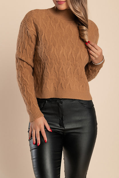 Maglia dolcevita, rosa