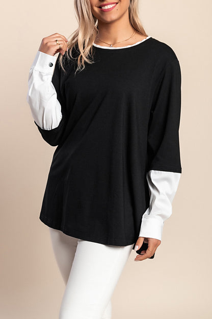 In alto, bianco e nero