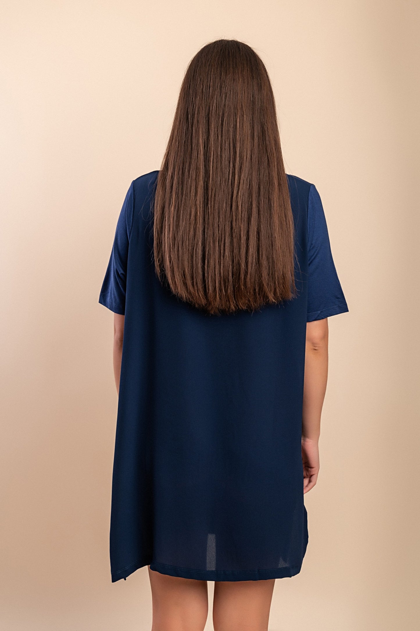 Tunica stampata, nera