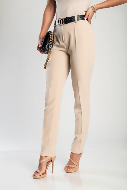 Pantaloni lunghi eleganti, beige
