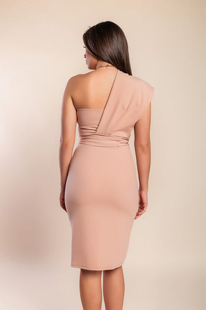 Abito midi elegante  Triona, rosa chiaro