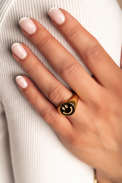 Anello elegante, ART2096, colore oro