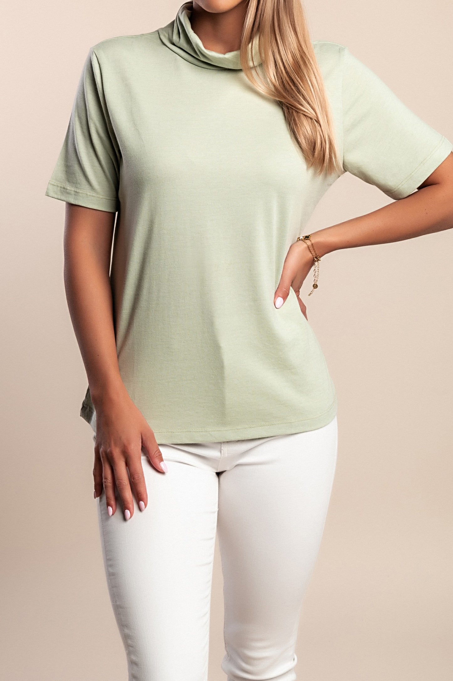 Maglia a maniche corte, verde