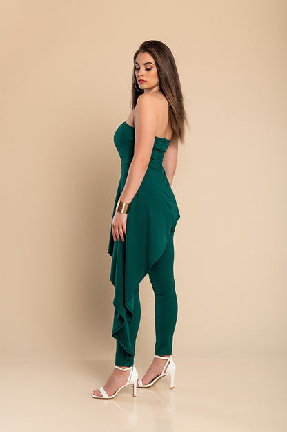 Tuta elegante Ema, verde