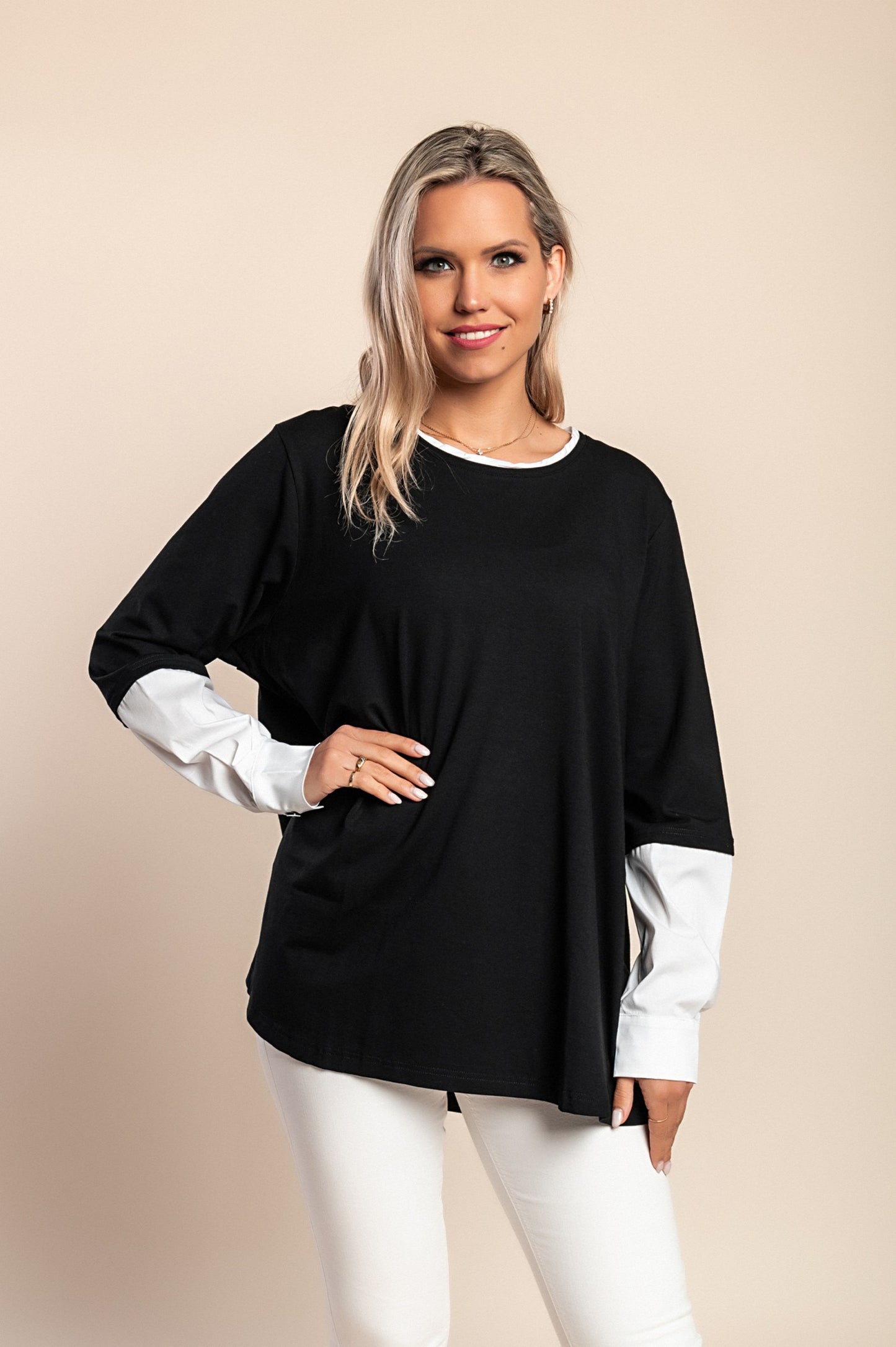 In alto, bianco e nero