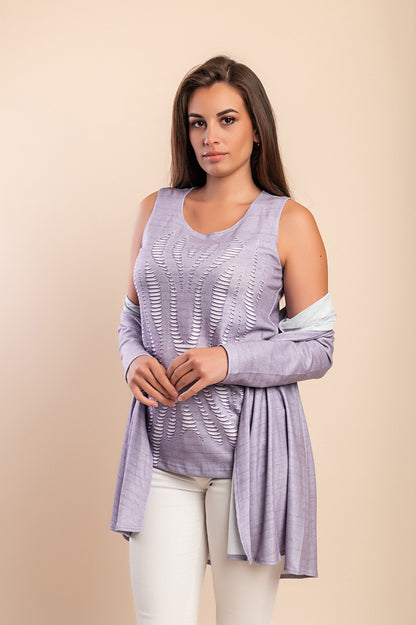 Set 2 pezzi, lilla