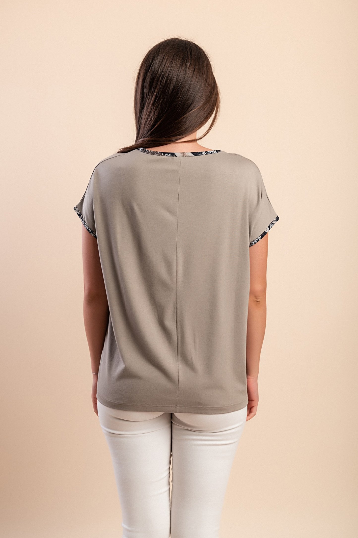 Maglietta con stampa, fango