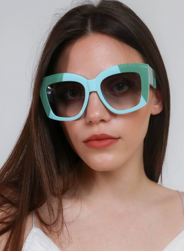 Occhiali da sole moda, ART2176, verde