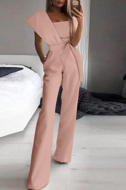 Tuta elegante Chia, rosa antico