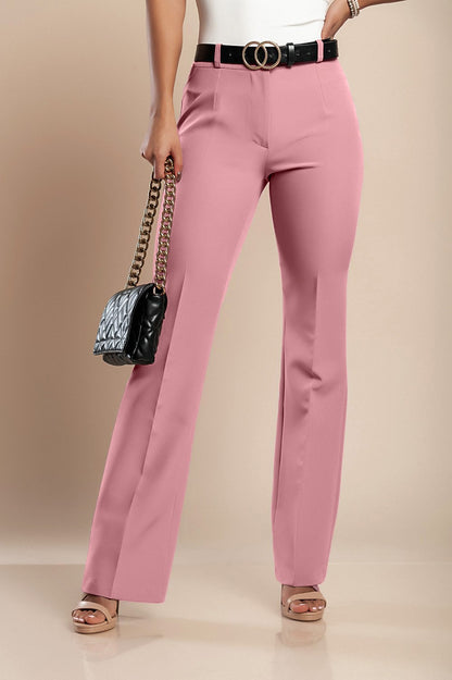 Pantaloni eleganti dal taglio dritto, neri